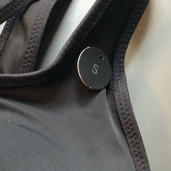 Ladies Nike Dri-Fit front open sports bra size small black New - Picture 5 of 6